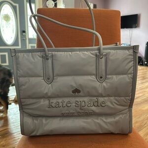 Kate Spade Steel Puffy Ella Tote
